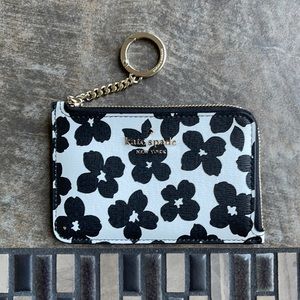 Kate Spade Darcy Graphic Medium L-zip Card Holder